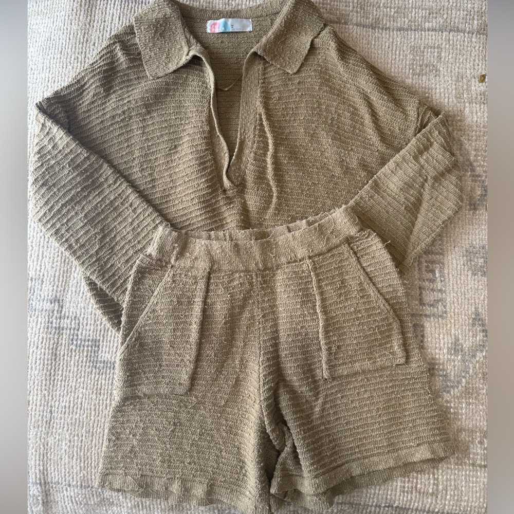 Free People Beach Carter Sweater Set